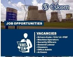 Vacancies at eskom open up the opportunity for high skilled professionals to join this leading and when applying for eskom vacancies and careers, applicants are required to complete their online. Eskom 365 Jobs Posts Facebook