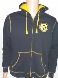 Pittsburgh Steelers Black Nfl Pro Line Hooded Full Zip Hoodie Jacket Size Mediu Pittsburgh Steelers Clothes Pittsburgh Steelers Quotes Pittsburgh Steelers Logo