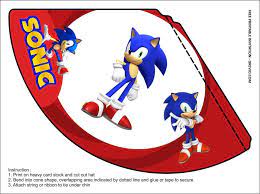 Free Printable Sonic The Hedgehog Birthday Party Kits Templates Free Printable And Agile Hedgehog Birthday Sonic Birthday Party Kits