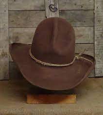 Hats By Grizz The Clementine In Pecan Customized To Copy Waite S Hat In Open Range Cowboy Hats Custom Cowboy Hats Hats