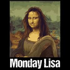 Monday Lisa Mona Lisa zerzaust Humor Kunst Montag' Unisex Hoodie