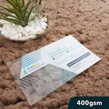 Offer a bit of relevant trivia, testimonials, a sponsored social cause, a. Transparent Name Card Printing 400gsm All Design Solution