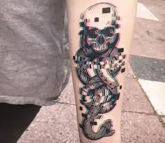 1yr · yourfavoritebj · r/harrypotter. Dark Mark Tattoo By Damian Orawiec Post 30435