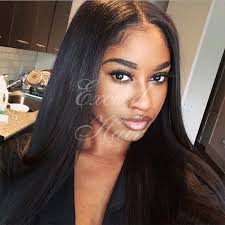 Amazing Middle Part Styles Straight Hairstyles Hair Styles Wig Hairstyles