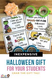 To help you on your quest for the perfect halloween gift for your friends and family, we've picked out ten of the best of the best halloween gift ideas: Editable Halloween Gift Tags For Students