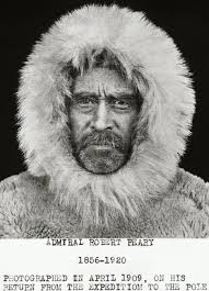 The American Explorer Robert Edwin Peary (1856-1920) Photographed in April  1909 Returning from His Expedition to the North Pole