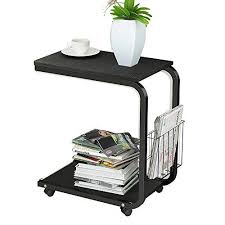 Soges Side Table Moving Unite Laptop Desk Small Computer Https Www Amazon Com Dp B076j8bhzk Ref Cm Sw R Pi Small Computer Table Snack Table Table Storage