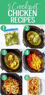 Sprinkle with parsley, garlic, oregano, and lemon peel. Healthy Crockpot Chicken Recipes 5 Ways The Girl On Bloor