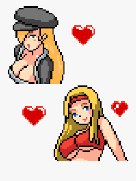 Olivia And Ava Minecraft Boobs Pixel Art Free Transparent Clipart Clipartkey