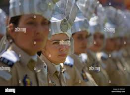 Srinagar, Kashmir. 15th Aug, 2018. Indian policewomen take part in a parade  during the India's Independence Day celebration in Srinagar, summer capital  of Kashmir, Aug. 15, 2018. India celebrated the 72nd Independence