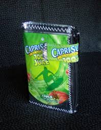 Capri Sun Apple 100 Juice Wallet By Crazyseamstress 12 00 Pouch Craft Capri Sun Easy Sewing Projects