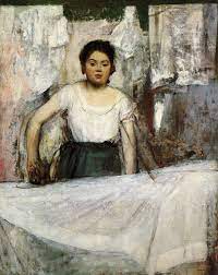 Edgar degas and the art of ironing. Edgar Degas The Ironer