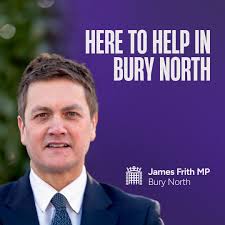 James Frith MP for Bury North