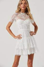 Leilani Lace Bustier Mini Dress Astr The Label