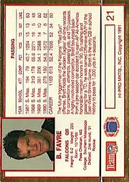 1991 action packed football rookie update edition 84 card sealed set favre rc! Brett Favre Rookie Cards All Time Greats