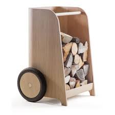Woody Wheel Holz Sackkarre Holzlege Holzlege Holzkorb Holzkorb Kamin