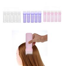 I washed my hair with soap and water, still remained (left hair feeling greasy and itchy). 5pcs 120ml Hair Dye Bottle Professional Hair Colouring Comb Empty Hair Dye Bottle Hair Coloring Hairdressing Styling Tool Applicator Bottles Aliexpress