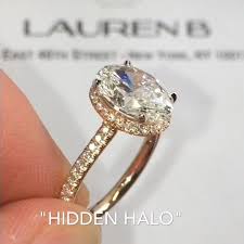 We did not find results for: 2 2 Carat Oval Diamond In A Rose Gold Hidden Halo By Lauren B When You Love The Look O Rose Gold Oval Engagement Ring Wedding Rings Unique Wedding Ring Sets