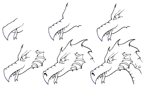 Daryl Hobson Artwork How To Draw A Dragon Step By Step Dragon Drawing Dragon Head Drawing Dragon Sketch Hi everyone, follow this step by step drawing tutorial and learn how to draw a dragon in 10 steps, this dragon is toothless (night fury) from the animates movies how to train my dragon.