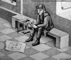 The Art Of The Impossible Mc Escher And Me Cube Impossible Escher Mc Escher Major Arcana Major Arcana Cards