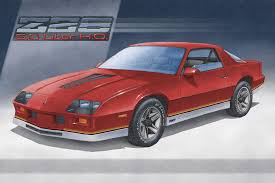 Here Is The 1982 To 1984 Camaro Z28 Art Print Available In All Factory Body Interior And Stripes Color Custom Change On The Art Camaro Art Camaro Red Camaro