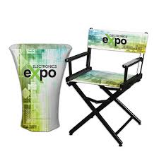A tradeshow chair is an accessory that will professionally enhance your tradeshow display and provide trade show display news, updates, press releases, announcements and what's new. Portable Trade Show Furniture Trade Show Exhibit Furniture Portable Trade Show Counters