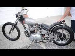 Triumph Tr6 Twin Carb Hard Tail Bobber Chopper 650cc For Sale Bobber Chopper Bobber Triumph Tr6
