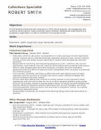 The auto loan collector is responsible for collecting on past due accounts by making and receiving calls, and utilizing company's eight steps to a successful… estimated: Collections Specialist Resume Samples Qwikresume