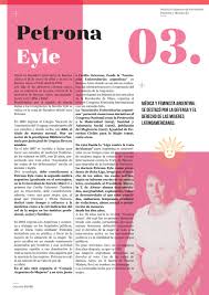 Organizadas contra la violencia machista. Petrona Eyle I S F D Y T NÂº 53 Maria Ester Tommasi