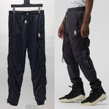 ⚡️[CHỈ 1 NGÀY] - Quần Fear Of God x N1ke nylon pants in balack cao cấp full  tag túi, quần snap FOG NBA nylon PLV1 | Shopee Việt Nam