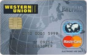 Western union provides convenient ways to transfer cash in person, but to send money by credit card you have to use their online services. Bank Card Western Union Preferred Customer Prepaid Western Union International Bank Gmbh United Kingdom Of Great Britain Northern Ireland Col Gb Mc 0053