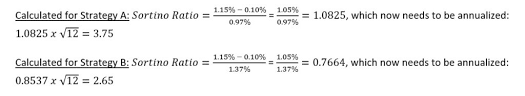 Remove from the expected portfolio return, the rate you would get from a risk free investment. What Is The Sortino Ratio Longs Peak