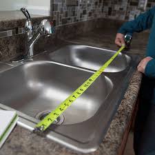 Knowing how to measure kitchen sink with the plan to fix in a new one requires different kinds of measurements. How To Install A Drop In Kitchen Sink Lowe S