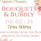 Urban Update Presents: Bouquets and Bubbly