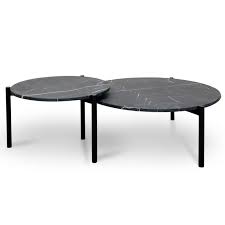Linus 79cm Black Marble Coffee Table With Black Base Interior Secrets Black Marble Coffee Table Marble Coffee Table Coffee Table