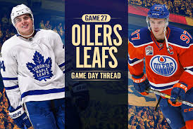 Explore tweets of oilers gaming @oilersgaming on twitter. Toronto Maple Leafs Vs Edmonton Oilers Game 27 Preview Projected Lines Tv Info Maple Leafs Hotstove