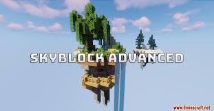 Here you appear on a single block of bedrock and get a random block every 30 seconds. Skyblock Advanced Map 1 14 4 For Minecraft 9minecraft Net