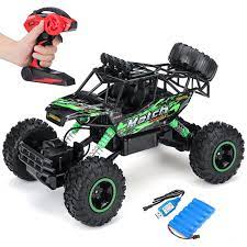 Free 2 Day Shipping Buy 1 12 4wd Alloy Speed Rc Car 2 4g Radio Remote Control Rock Crawler Monster Truck Off Road Vehicle For Children Toy Gift Green At Walm