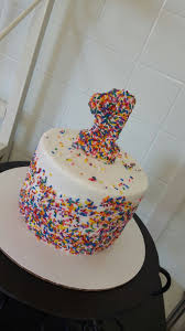 Sprinkle Smash Cake By Frost Cakes And Sweet Treats Russell Springs Ky Sweet Treats Cake Cake Smash