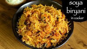 Soya Biryani Recipe Soya Chunks Biryani Recipe Meal Maker Biryani Youtube