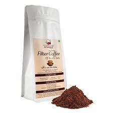 A tumbler and a place for grounds to sit. South Indian Filter Coffee Powder Medium Roast Coffee Gitagged