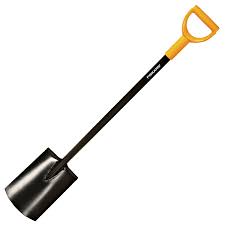 Fiskars Gartnerspaten Fur Weiche Steinarme Boden Rund Lange 117 Cm Hochwertiges Stahl Blatt Kunststoff Stiel Schwarz Oran Mit Bildern Spaten Gartenarbeit Gartenbedarf