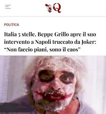 Beppe grillo in tribunale contro angelo ferrillo. Pagliaccio Grillo Blondet Friends