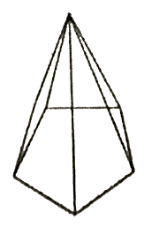 Each of those is shared by for example, a hexagonal pyramid has a base and six sides, making it a heptahedron with 12 edges and 7 vertices; Water The Number Of Vertices Edges And Faces Of A Pentagonal Pyra