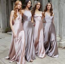 Styles Bridesmaid Dresses Long Silk Satin Wedding Guest Dress In 2020 Bridesmaid Dresses Wedding Guest Dress Long Bridesmaid Dresses