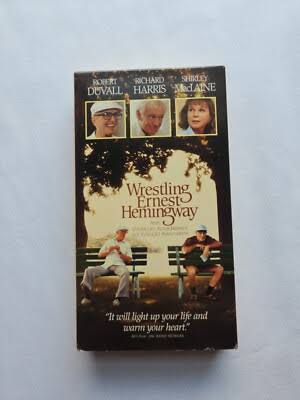 Wrestling Ernest Hemingway VHS Tape, COMPLETE/TESTED SEE PHOTOS (VHS92) |  eBay