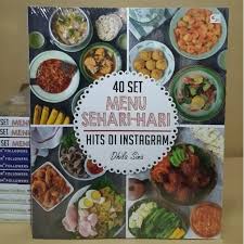 If you intend to enjoy your meals properly, then you should cook them using a grill. Buku Resep Masakan Rumah 40 Set Menu Sehari Hari Hits Di Instagram Ala Dhila Sina Buku Resep Makanan Shopee Indonesia
