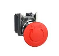 XB4BS8445 - Harmony, emergency stop, latching turn release ...