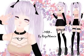 Mmd Model Mira By I Ambear On Deviantart Model Model Outfits Anime Outfits