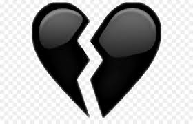 Patah Hati Emoji Jantung Gambar Png
